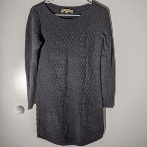 Gray Sweater Dress - LOFT (medium)